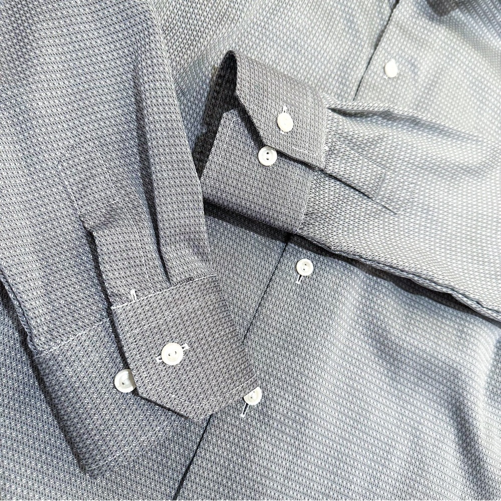ETON Signature Twill Micropattern Men's Dress Shirt 16/41 Slim - Picture 7 of 12